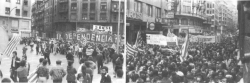 9 d'Octubre de 1977: Un milió de valencians es manifestaven pels carrers de València