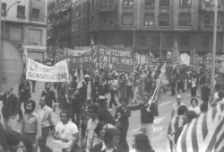 9 d'Octubre de 1977: Un milió de valencians es manifestaven pels carrers de València