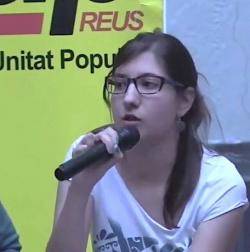 Marta Puig, treballadora social i regidora de la CUP de Reus