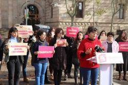 Organitzacions de l?Esquerra Independentista presenten la campanya "Feminisme per canviar-ho tot"