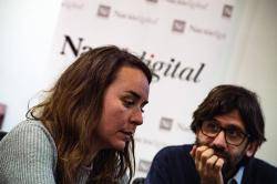Mireia Caldés i Guillem Fuster. Foto: Nació Digital / Martí Juanola