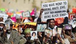 1996 Els jueus etíops es manifesten contra el racisme de l'Estat d'Israel