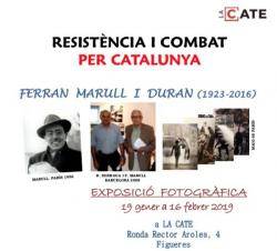 Exposició de memòria sobre Ferran Marull i Borràs (1923-2016): "Resistèncai i combat per Catalunya"