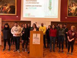 Es presenta a la UB la ILP Universitats que té per objectiu la rebaixa dels preus públics universitaris