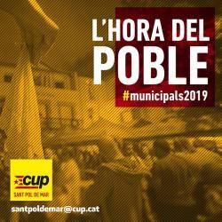 La CUP de Sant Pol presentarà candidatura a les municipals