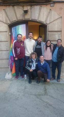 Signatura del Conveni de col·laboració entre l'espai LGTBI de Girona i l'Observatori contra l'Homofòbia