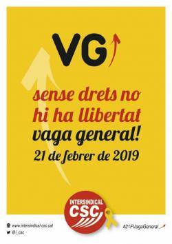 La Intersindical-CSC, partits i entitats tagarines constitueixen el Comitè de Vaga a Tàrrega