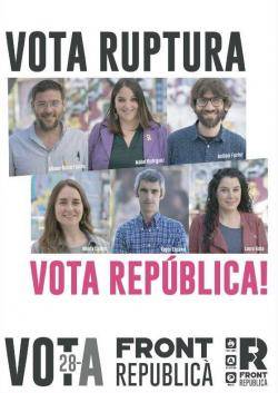 Front Republicà comença la campanya a peu de carrer defensant l'1-O