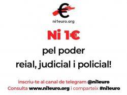 S'inicia la campanya d'objecció fiscal #ni1euro