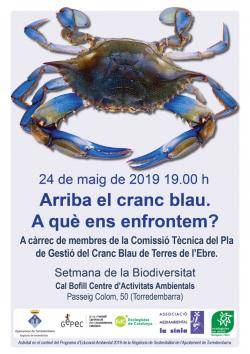 Xerrada sobre el Cranc Blau a Torredembarra