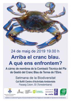 Xerrada sobre el Cranc Blau a Torredembarra