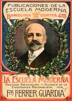 1901 Francesc Ferrer i Guàrdia funda l'Escola Moderna