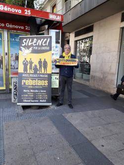 Noves amenaces d'agressions a SILENCI de Madrid amb la passivitat de la Policia Nacional
