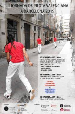 III Jornada de Pilota valenciana a Barcelona