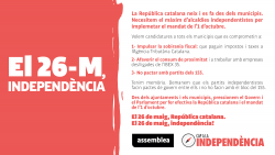 L'ANC de Sant Quirze del Vallès treballa per un govern municipal independentista