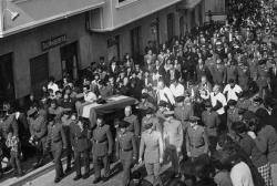 1968 Primera acció mortal d'ETA a Tolosa, el policia franquista José Pardines