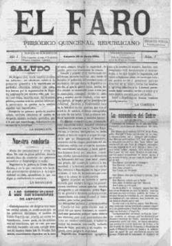 1904 Apareix el periòdic republicà i catalanista "El Faro" al Montsià