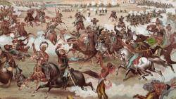 1876 Batalla de Little Big Horn: Bou Assegut venç l'exèrcit nord-americà comandat pel tinent coronel Custer