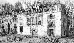 1707 Les tropes filipistes incendien i destrueixen la Vila de Xàtiva