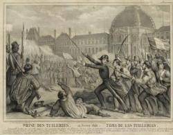 1848 Els revolucionaris assalten el Palau de les Tuileries a París