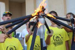 La Flama del Correllengua 2019 inicia el seu recorregut per reivindicar la llengua, la cultura i els anhels de llibertat