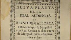 1715 Decret de Nova Planta a Mallorca i Eivissa