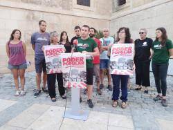 Alerta Solidària, Arran, Sindicat COS, CUP, Endavant i el SEPC del Camp de Tarragona presneten els actes de la Diada