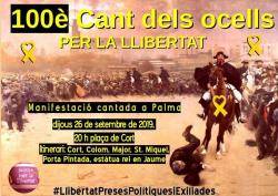 Música per a la Llibertat donarà suport als CDR a la manifestació dels dijous a Palma