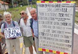 Usuaris de la línia Perpinyà-Vilafranca de Conflent exigeixen la reobertura tan aviat com sigui possible