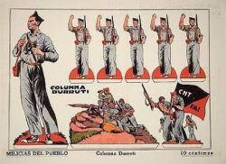 1936 La Columna Tierra y Libertad parteix de Barcelona a defensar la Madrid republicana