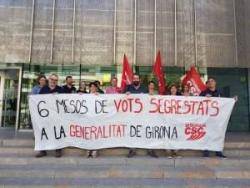 7 delegats de la Intersindical-CSC elegits fa 6 mesos encara no poden exercir de representants dels treballadors