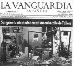1977 Bomba a la revista El Papus per part d'un grup ultradretà