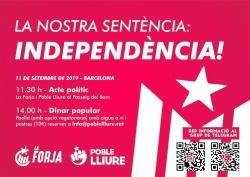 Crida a l'articulació d'una estratègia capaç d'organitzar la consecució de la República Catalana Independent