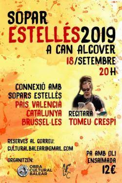 Festa Estellés Barcelona, València, Palma i Brussel·les