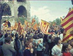 1977 Multitudinària Diada reivindicativa a la ciutat de València