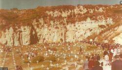 Fotografia del Fossar de la Pedrera, on foren enterrats milers de víctimes del feixisme