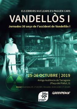 Jornades "30 aniversari de l'accident de Vandellós" a l'antiga Audiència de Tarragona