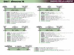 Les Marxes per la Llibertat fan via