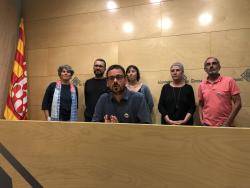 Els sis regidors de Guanyem Girona