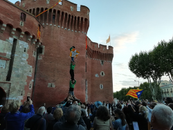 Nova concentració al Castellet de Perpinyà en suport amb els presos i exiliats polítics