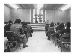 1971 Constitució de l'Assemblea de Catalunya a l'església de Sant Agustí de Barcelona