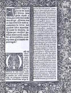 1490 Apareix la primera edició de novel·la 'Tirant Lo Blanc' a València