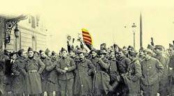 Voluntaris catalans que lluitaren al bàndol aliat a la Gran Guerra del 1914 per cercar suport internacional a la llibertat de Catalunya