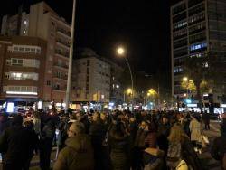 34è dia consecutiu talls a la Meridiana de Barcelona