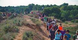 Més de 600 persones participen en la Gran Bellotada en defensa de Les Moles de Paterna