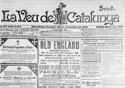 1905 Suspensió del diari La Veu de Catalunya