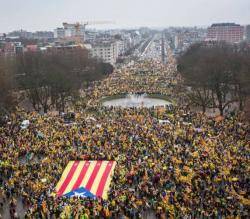2017 Gran manifestació a Brussel·les de l'independentisme català