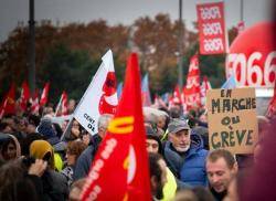 15.000 persones es manifesten a Perpinyà contra la reforma de les pensions