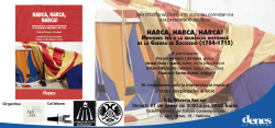 Presentació a València del llibre "Harca, harca, harca! Músiques per a la recreació històrica de la Guerra de Successió  (1704-1715)"
