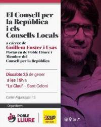 Xerrada a Sant Celoni "El Consell per la República i els Consells Locals"